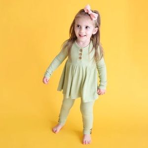 Posh Peanut Girls legging set sz 10 NWT